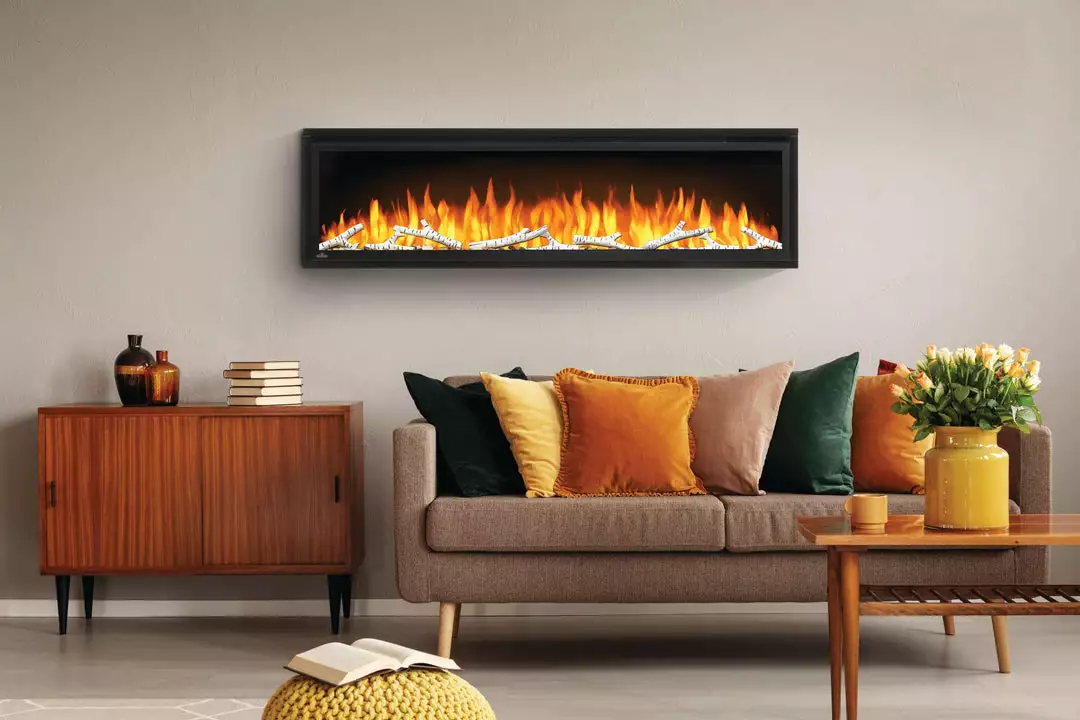 Napoleon Entice 60" Wall Mount Electric Fireplace NEFL60CFH 11 Napoleon Entice 60" Wall Mount Electric Fireplace NEFL60CFH
