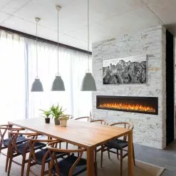 Napoleon Entice 72" Wall Mount Electric Fireplace NEFL72CFH
