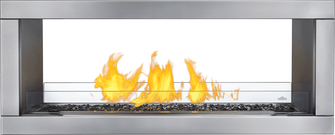 Napoleon Galaxy See Thru Outdoor Fireplace GSS48ST 1 Napoleon Galaxy See Thru Outdoor Fireplace GSS48ST