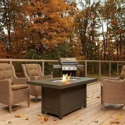 Napoleon Patioflame Table - Rectangle Hamptons