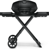 BBQs & Smokers Napoleon PHANTOM TravelQ PRO 285 Portable Gas BBQ With Scissor Cart (Matte Black)