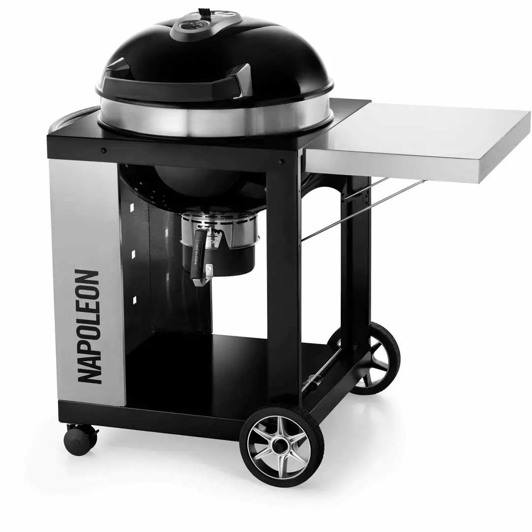 Napoleon PRO Cart Charcoal Grill Black PRO22K-CART-2 2 Napoleon PRO Cart Charcoal Grill Black PRO22K-CART-2
