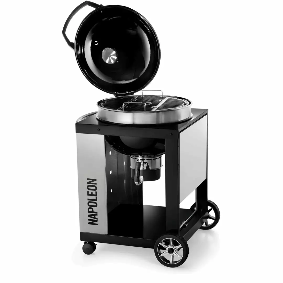 Napoleon PRO Cart Charcoal Grill Black PRO22K-CART-2 5 Napoleon PRO Cart Charcoal Grill Black PRO22K-CART-2