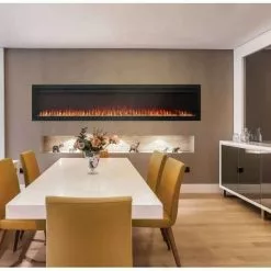 Napoleon Purview 100-Inch Wall-Hanging Electric Fireplace, Black NEFL100HI Fireplaces & Heaters 9 Napoleon Purview 100-Inch Wall-Hanging Electric Fireplace, Black NEFL100HI Fireplaces & Heaters