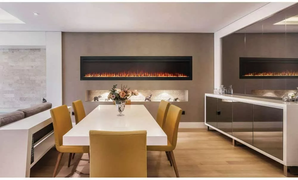 Napoleon Purview 100-Inch Wall-Hanging Electric Fireplace, Black NEFL100HI Fireplaces & Heaters 5 Napoleon Purview 100-Inch Wall-Hanging Electric Fireplace, Black NEFL100HI Fireplaces & Heaters