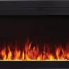 Napoleon Purview 42-Inch Wall-Hanging Electric Fireplace, Black NEFL42HI Fireplaces & Heaters