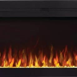 Napoleon Purview 50-Inch Wall-Hanging Electric Fireplace, Black NEFL50HI