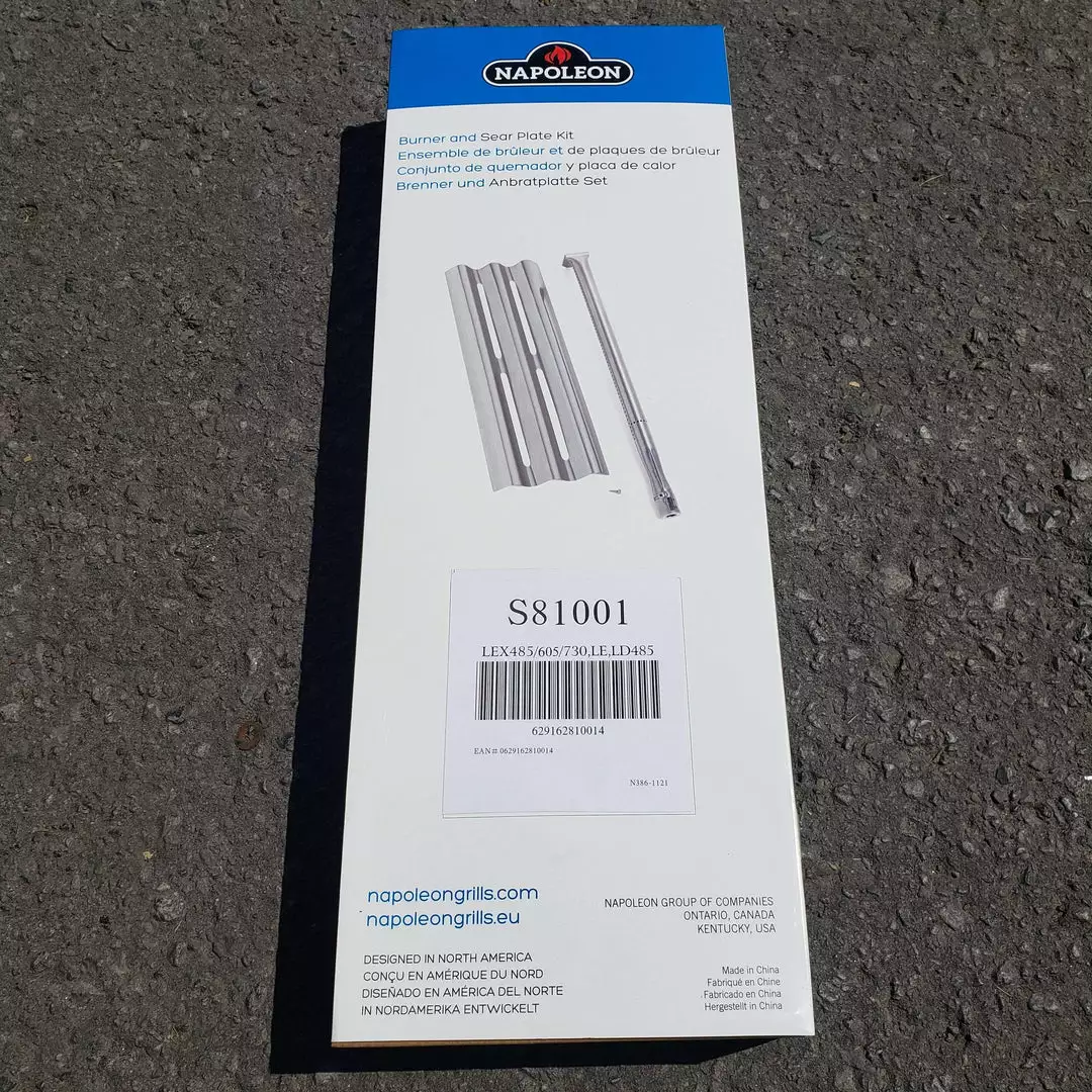 Napoleon S81001 Sear Plate/Burner Tube Kit For LEX And Mirage Series BBQ Replacement Parts 2 Napoleon S81001 Sear Plate/Burner Tube Kit For LEX And Mirage Series BBQ Replacement Parts