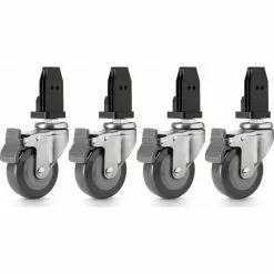 Casters & Wheels Napoleon S82004 Heavy Duty Swivel Castors Upgrade Kit For Prestige Pro (4 Pc)