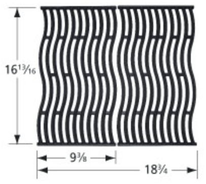 Napoleon S83004 Set Of 2 Porcelain Cast Iron Cooking Grates Cooking Grates, Grids & Grills 2 Napoleon S83004 Set Of 2 Porcelain Cast Iron Cooking Grates Cooking Grates, Grids & Grills
