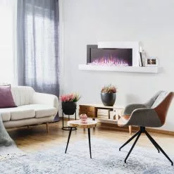 Fireplaces & Heaters Napoleon Stylus Cara 59" Wall Mount Electric Fireplace NEFP32-5019W