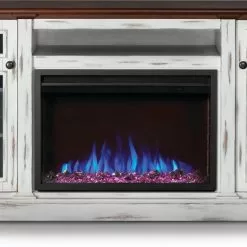 Napoleon The Charlotte Electric Fireplace Mantel Package NEFP30-3820AW Fireplaces & Heaters