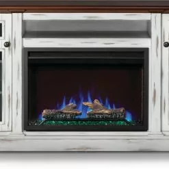 Napoleon The Charlotte Electric Fireplace Mantel Package NEFP30-3820AW Fireplaces & Heaters