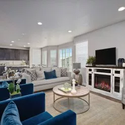 Napoleon The Charlotte Electric Fireplace Mantel Package NEFP30-3820AW Fireplaces & Heaters