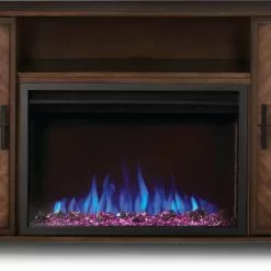 Napoleon The Hayworth Electric Fireplace Mantel Package NEFP30-3620RLB Fireplaces & Heaters