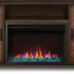 Napoleon The Hayworth Electric Fireplace Mantel Package NEFP30-3620RLB Fireplaces & Heaters