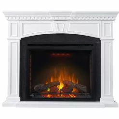 Fireplaces & Heaters Napoleon The Taylor Electric Fireplace Mantel Package NEFP33-0214W