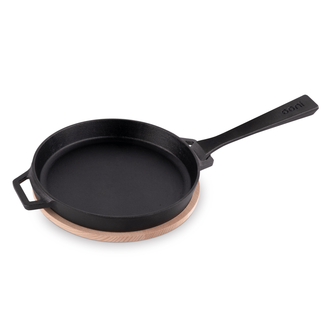 Ooni Cast Iron Skillet Pan BBQ Accessories 1 Ooni Cast Iron Skillet Pan BBQ Accessories