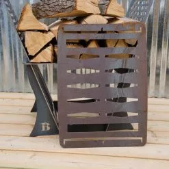 Oven Brothers Firewood Storage Rack - Carbon Steel