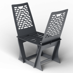 Oven Brothers Firewood Storage Rack - Carbon Steel