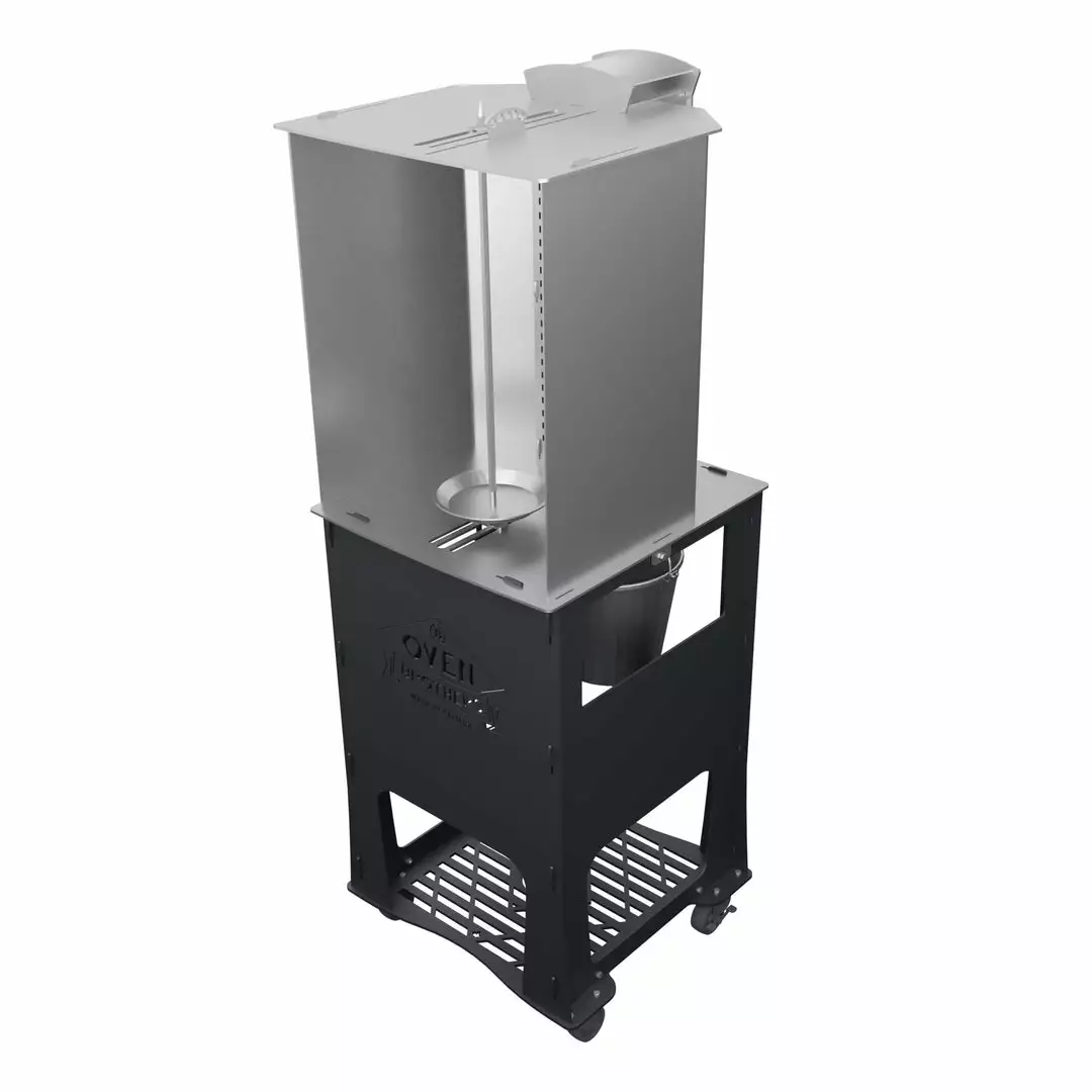 Oven Brothers The Original Joint Rotisserie W/ Cart 2 Oven Brothers The Original Joint Rotisserie W/ Cart