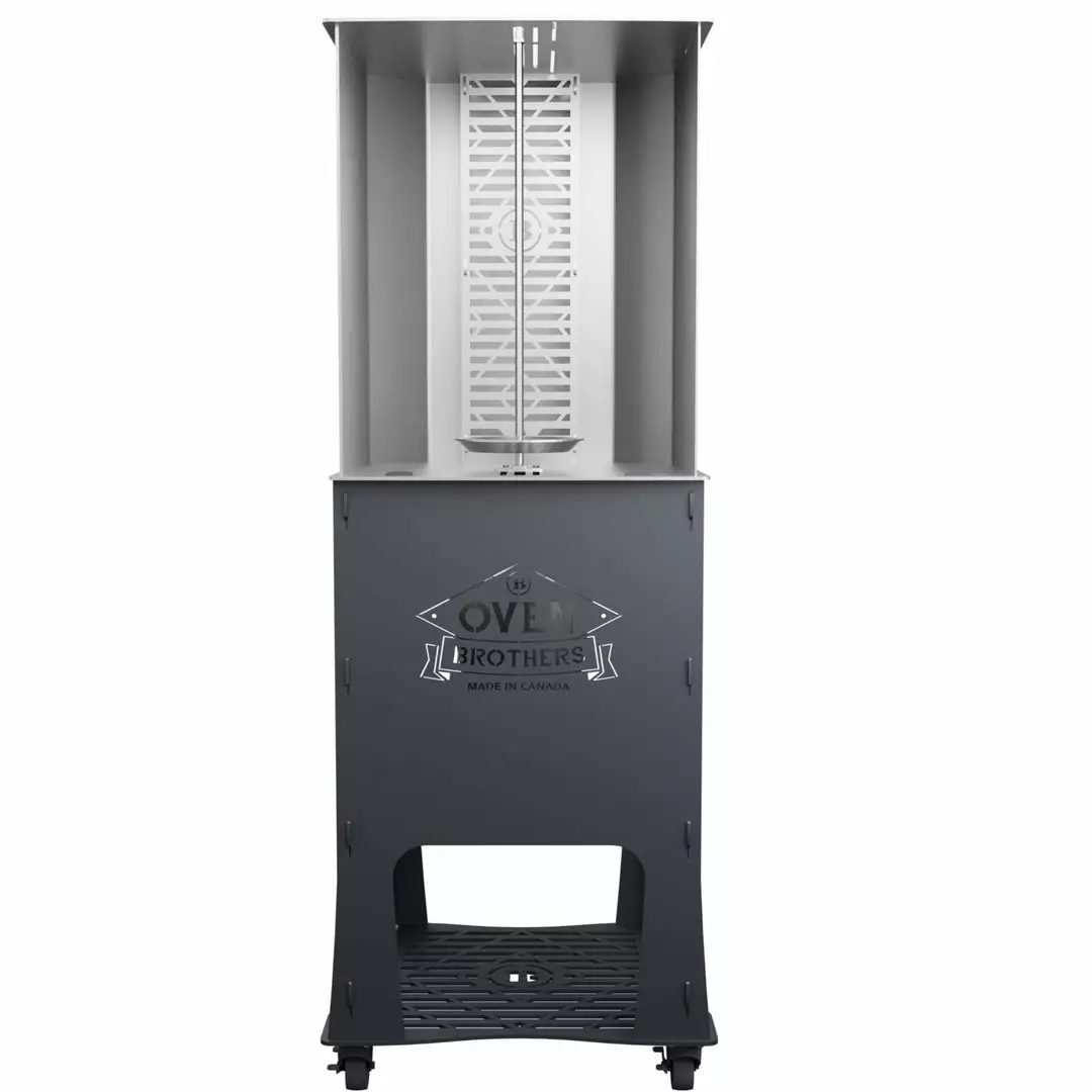 Oven Brothers The Original Joint Rotisserie W/ Cart 1 Oven Brothers The Original Joint Rotisserie W/ Cart