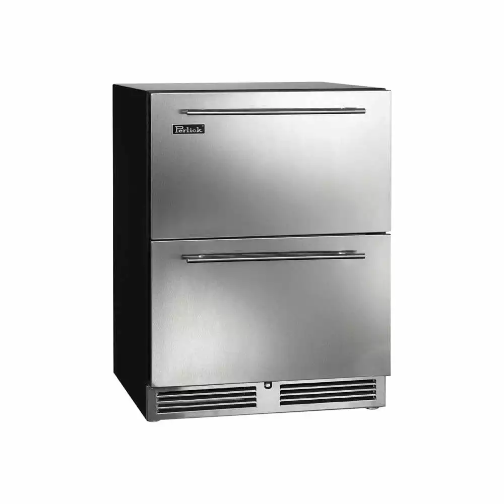 Perlick 24" Ada Compliant Indoor Freezer Drawers Fully Integrated Panel Ready HA24FB-4-6DL 1 Perlick 24" Ada Compliant Indoor Freezer Drawers Fully Integrated Panel Ready HA24FB-4-6DL