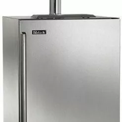 Perlick 24" C Series Indoor Beer Dispenser Dual Tap With Stainless Steel Solid D HC24TB-4-1R-2