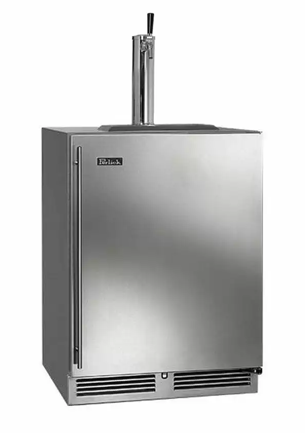 Perlick 24" C Series Outdoor Beer Dispenser Single Tap With Fully Integrated Pan HC24TO-4-2L-1 1 Perlick 24" C Series Outdoor Beer Dispenser Single Tap With Fully Integrated Pan HC24TO-4-2L-1