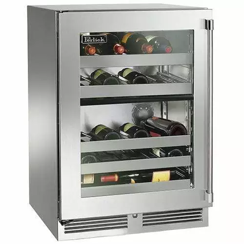 Perlick 24" Indoor Signature Series Dual-Zone Wine Reserve 4 Perlick 24" Indoor Signature Series Dual-Zone Wine Reserve