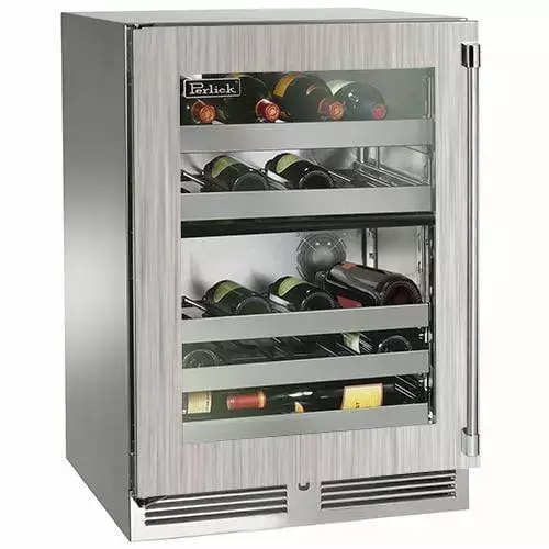 Perlick 24" Indoor Signature Series Dual-Zone Wine Reserve 8 Perlick 24" Indoor Signature Series Dual-Zone Wine Reserve