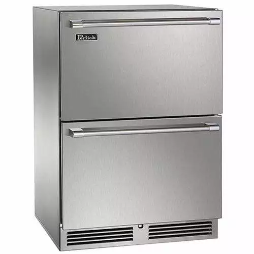 Perlick 24" Outdoor Signature Series Dual Zone Freezer/Refrigerator Drawers 1 Perlick 24" Outdoor Signature Series Dual Zone Freezer/Refrigerator Drawers