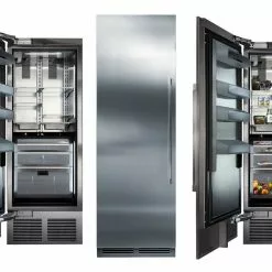 Perlick 30" Column Refrigerator Solid Overlay Ready Hinged Left CR30R-1-2L