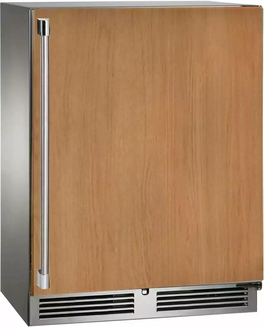 Perlick Signature Series Shallow Depth 18" Depth Outdoor Wine Reserve With Fully Integrated Panel-ready Solid Door, Hinge Right HH24WO-4-2R 1 Perlick Signature Series Shallow Depth 18" Depth Outdoor Wine Reserve With Fully Integrated Panel-ready Solid Door, Hinge Right HH24WO-4-2R