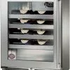 Perlick Signature Series Shallow Depth 18" Depth Outdoor Wine Reserve With Stainless Steel Glass Door, Hinge Left HH24WO-4-3L