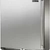 Perlick Signature Series Shallow Depth 18" Depth Outdoor Wine Reserver With Stainless Steel Solid Door, Hinge Left, With Lock HH24WO-4-1LL