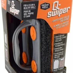 Proud Grill Brush W/ 25 Wipes Q-Swiper BBQ Accessories