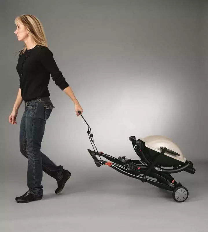 Weber Q Portable Cart BBQ Accessories 2 Weber Q Portable Cart BBQ Accessories