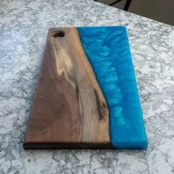 Resinate Walnut Charcuterie Board BBQ Accessories