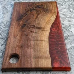Resinate Walnut Charcuterie Board BBQ Accessories