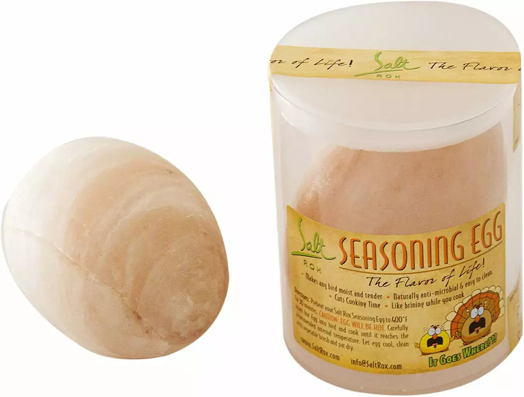 SaltRox Himalayan Salt Seasoning Egg 1 SaltRox Himalayan Salt Seasoning Egg