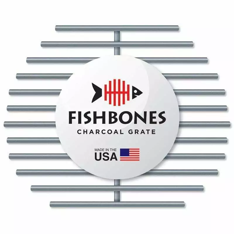 Cooking Grates, Grids & Grills Smokeware Fishbones Charcoal Grate 1 Cooking Grates, Grids & Grills Smokeware Fishbones Charcoal Grate