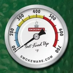 Smokeware Temperature Gauge-White ( Fits BGE & KJ) BBQ Replacement Parts