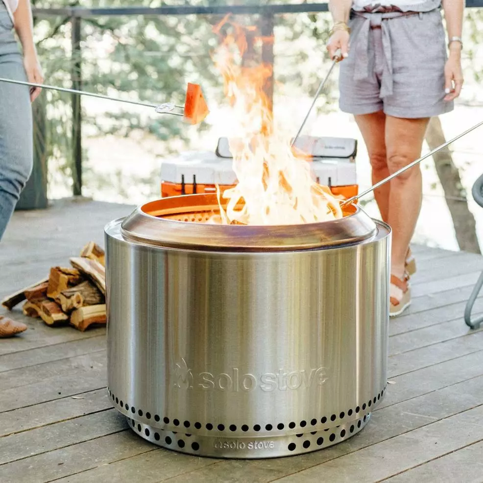 Solo Stove Portable Fire Pit - Yukon + Stand - Stainless Steel Fireplaces & Heaters 11 Solo Stove Portable Fire Pit - Yukon + Stand - Stainless Steel Fireplaces & Heaters