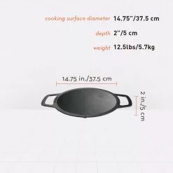 Solo Stove Ranger Cast Iron Wok Top