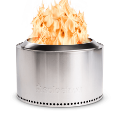 Solo Stove Yukon Portable Fire Pit Stainless Steel SSYUK-27 Fireplaces & Heaters