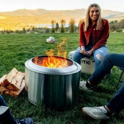 Solo Stove Yukon Portable Fire Pit Stainless Steel SSYUK-27 Fireplaces & Heaters