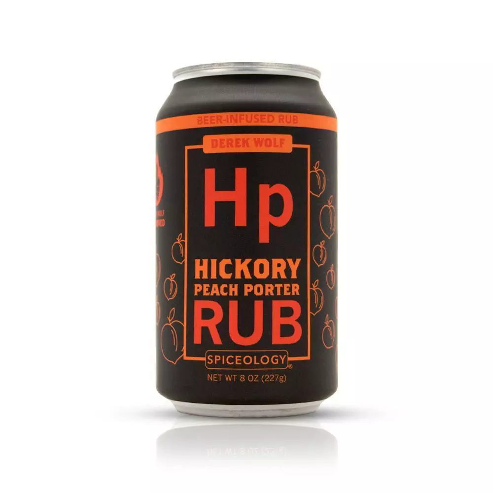 Spiceology Derek Wolf Hickory Peach Porter Rub (8.0oz) 1 Spiceology Derek Wolf Hickory Peach Porter Rub (8.0oz)