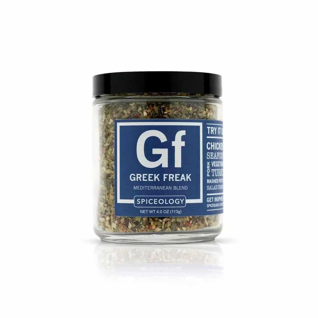 Spiceology Mediterranean Seasoning - Greek Freak (4oz Jar) 1 Spiceology Mediterranean Seasoning - Greek Freak (4oz Jar)