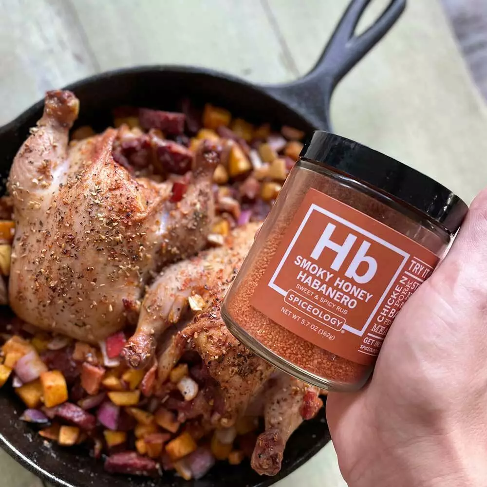 Spiceology Smoky Honey Habanero Rub 5.7oz Sauces & Rubs 3 Spiceology Smoky Honey Habanero Rub 5.7oz Sauces & Rubs